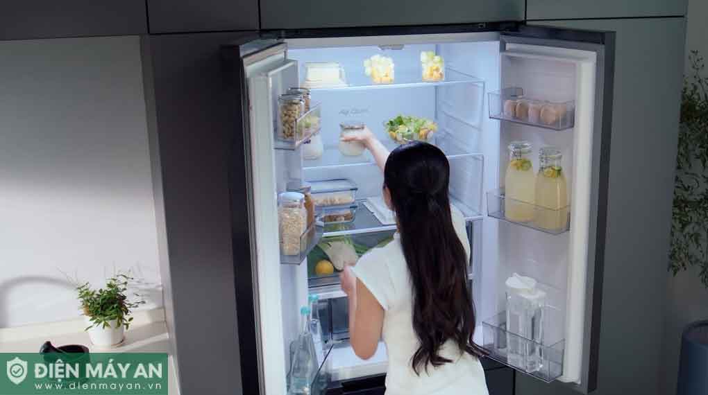 Tủ lạnh âm tường Panasonic Inverter 520 lít Multi Door NR-XZ590HGKV